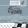 OldtimerCulture #4 | 100 Vehicles, 100 Charcoal Sketches | Limited to 300 Copies