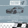 OldtimerCulture #4 | 100 Vehicles, 100 Charcoal Sketches | Limited to 300 Copies
