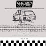 OldtimerCulture #3 | 100 Vehicles, 100 Charcoal Sketches | Limited to 300 Copies