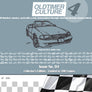 OldtimerCulture #4 | 100 Vehicles, 100 Charcoal Sketches | Limited to 300 Copies