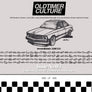 OldtimerCulture #3 | 100 Vehicles, 100 Charcoal Sketches | Limited to 300 Copies