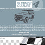 OldtimerCulture #4 | 100 Vehicles, 100 Charcoal Sketches | Limited to 300 Copies