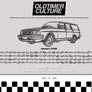 OldtimerCulture #3 | 100 Vehicles, 100 Charcoal Sketches | Limited to 300 Copies