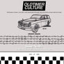 OldtimerCulture #3 | 100 Vehicles, 100 Charcoal Sketches | Limited to 300 Copies
