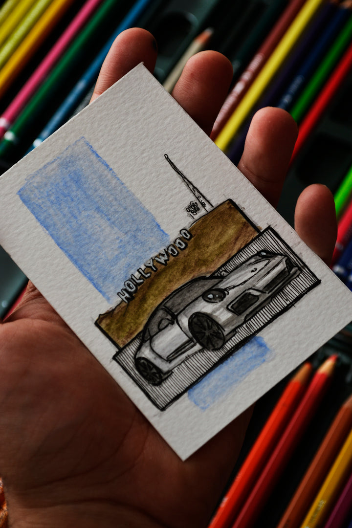 Inspiration from @porschegarage2019 's Carrera T/ Handmade Sketch