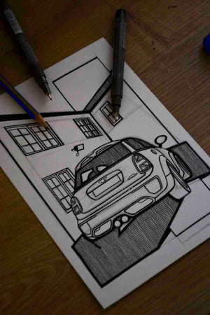 Inspiration from @rebeljcw /MINI F56 Handmade Artwork and Coloring Pages (Option Puzzle)