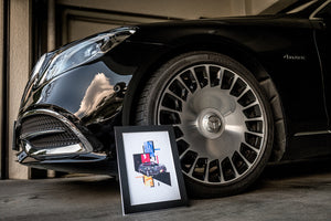 BESPOKE Handmade ARTWORK For Your Car (A5-A4-A3-A2-A1 and A0 Size)
