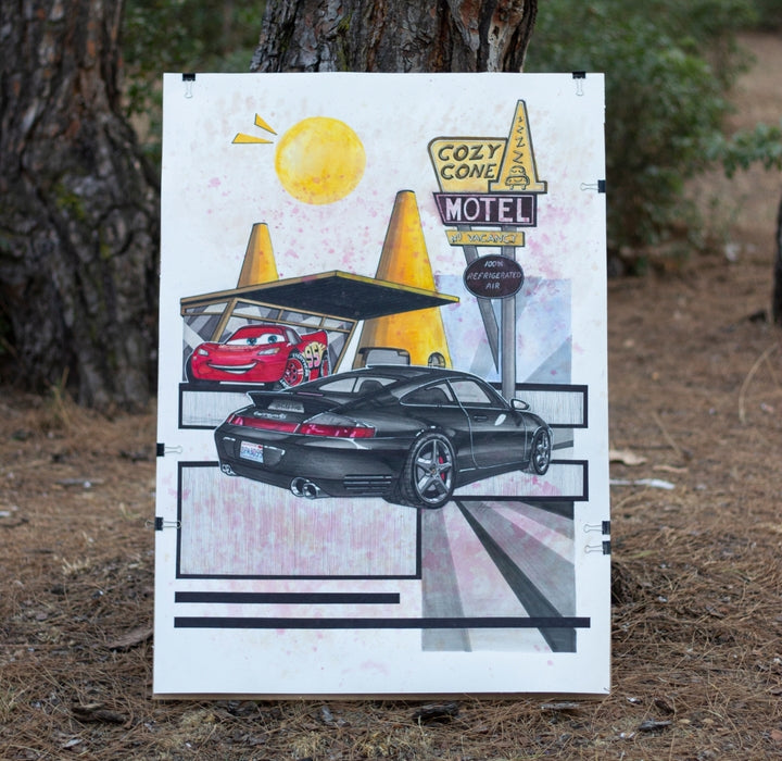 Inspiration from @sally_carrera_4s 's 996/ Handmade Artwork