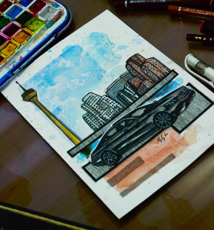 Inspiration from @samj.43 's W213 / Handmade Artwork