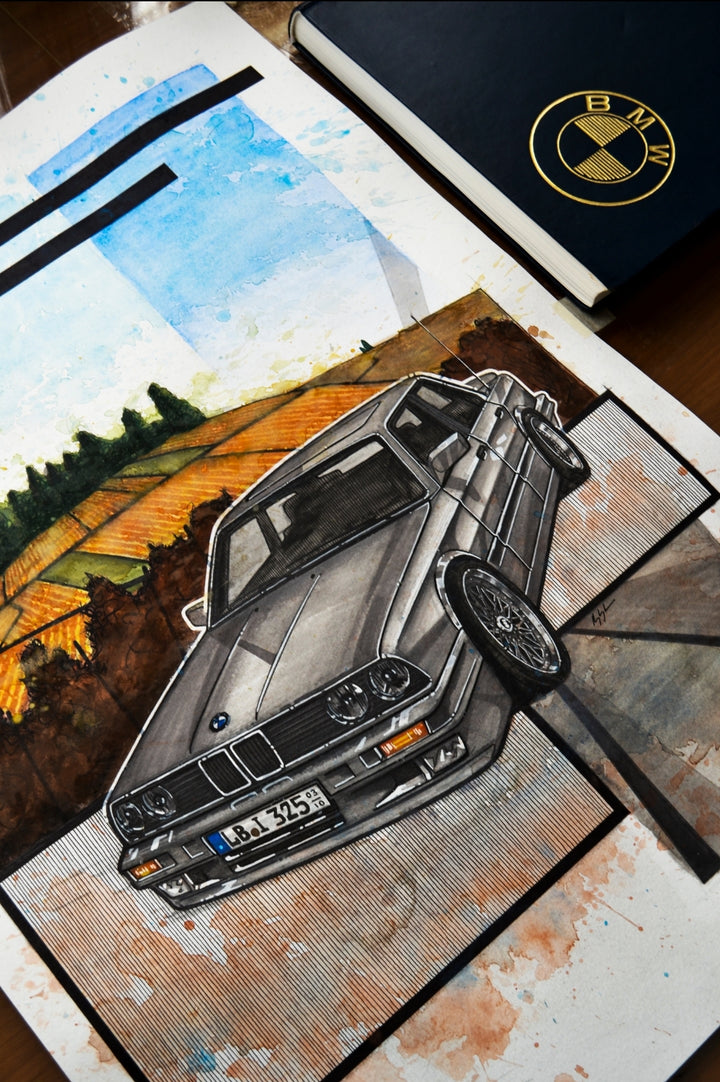Inspiration from @kultlinie 's 3.25i M Technic II / Handmade Artwork