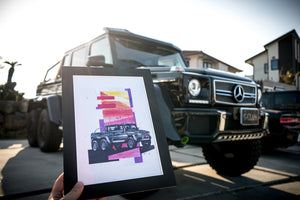 BESPOKE Handmade ARTWORK For Your Car (A5-A4-A3-A2-A1 and A0 Size)