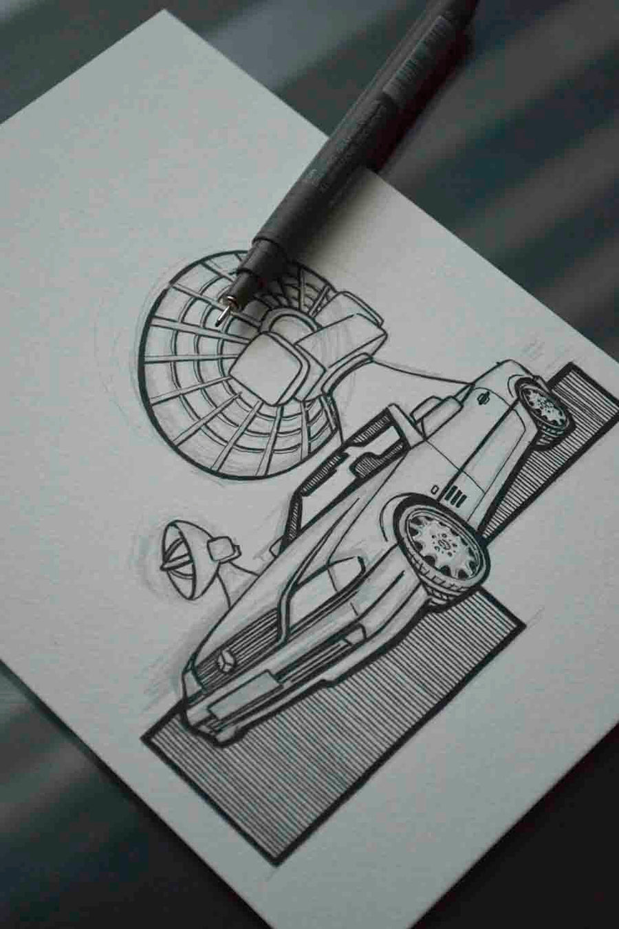 Inspiration from @vergiss_meinnicht and @mbclassic_fan 's R129 / Handmade Artwork and Coloring Pages (Option Puzzle)