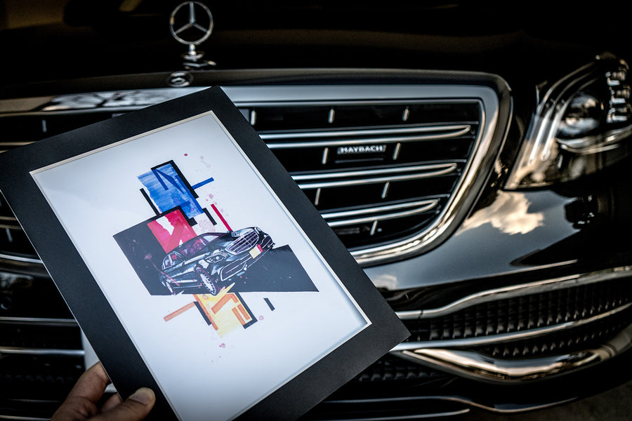 BESPOKE Handmade ARTWORK For Your Car (A5-A4-A3-A2-A1 and A0 Size)