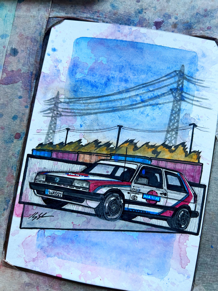 Inspiration from @mk2_martini’s Golf | Handmade Artwork