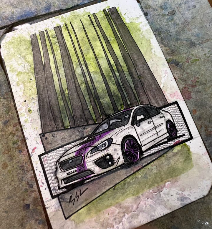 Inspiration from @hope.orsini's WRX / Handmade Artwork