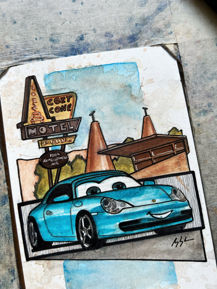 Inspiration from @sallycarreracars’s Carrera | Handmade Artwork