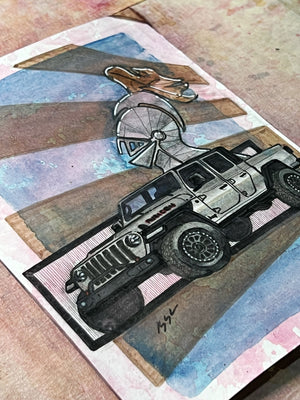Inspiration from @a_to_zlone’s Jeep | Handmade Artwork