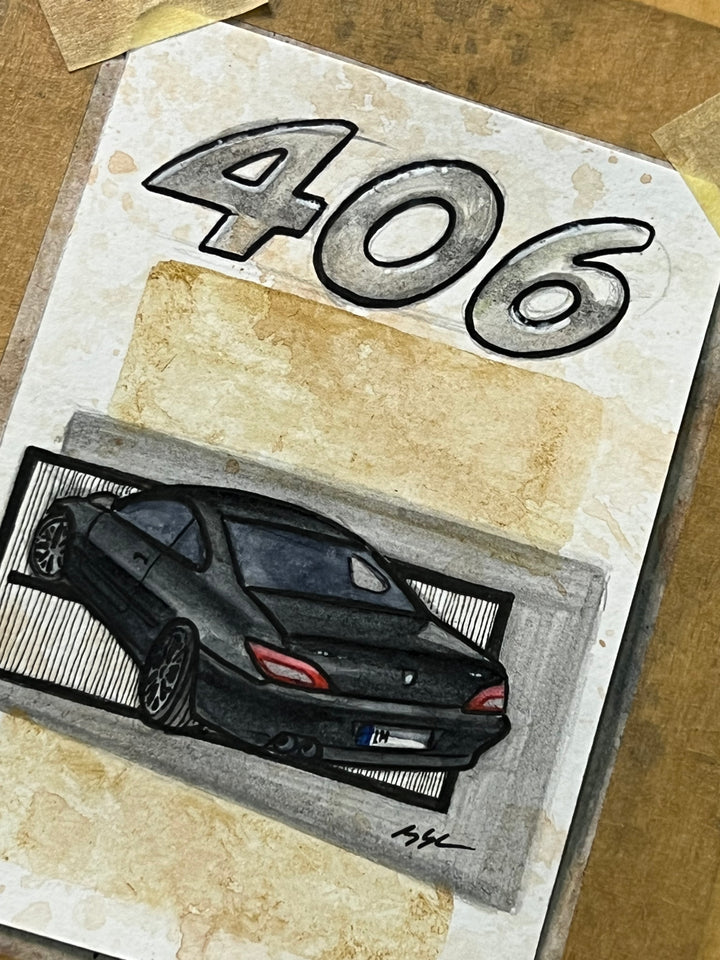 Inspiration from @stevn205_406’s 406 Coupe | Handmade Artwork