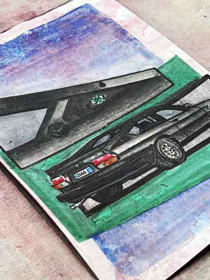 Inspiration from @lucoudes’s Alfa Romeos| Handmade Artwork