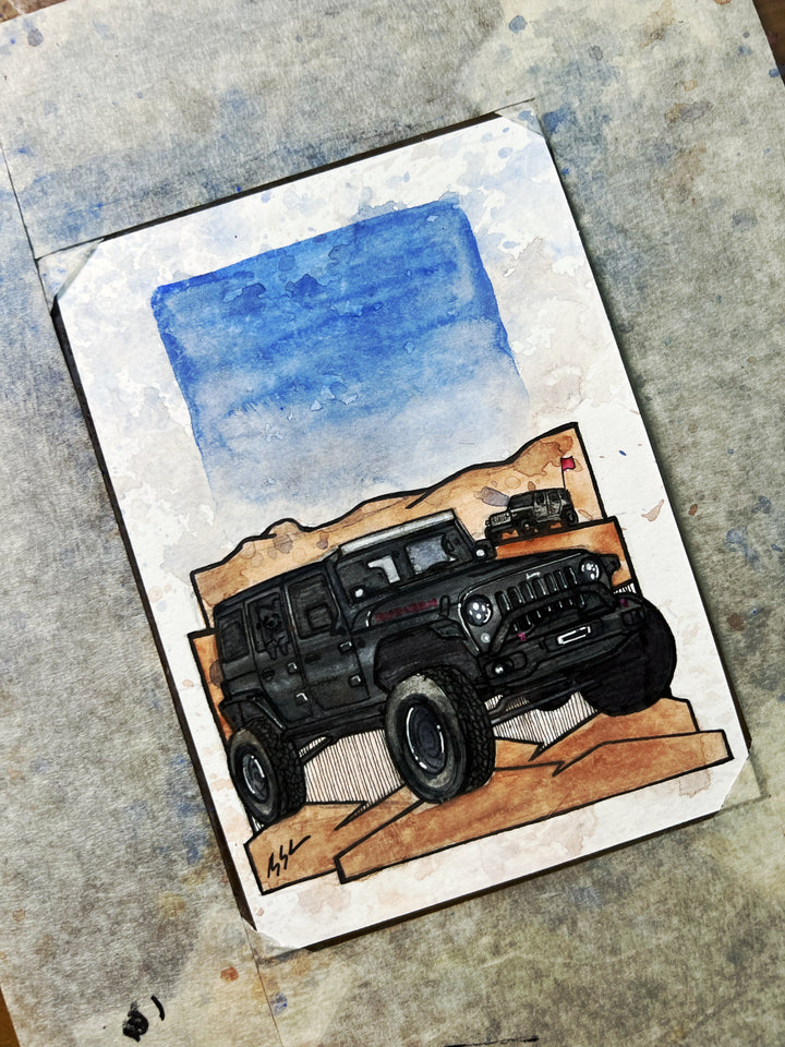 Inspiration from @rubi_q_rockadventures’s Wrangler/ Handmade Artwork