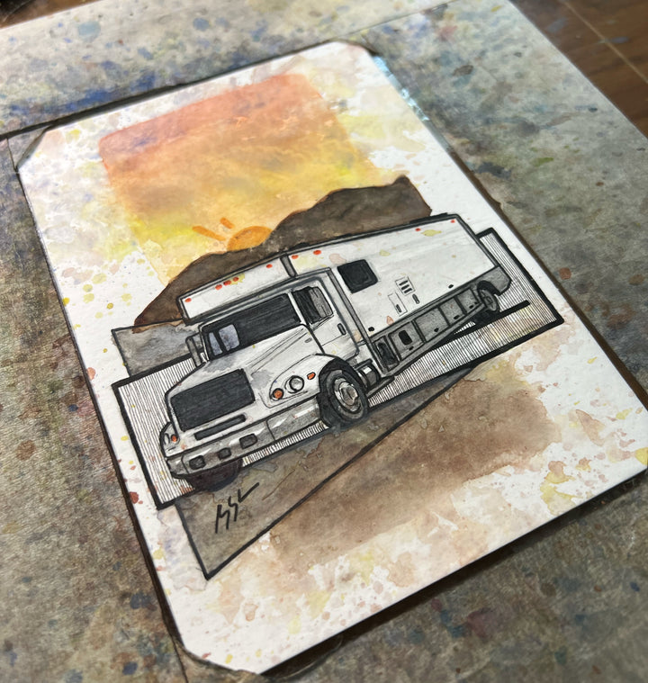 Inspiration from @pacificwonderglo's RV / Handmade Artwork