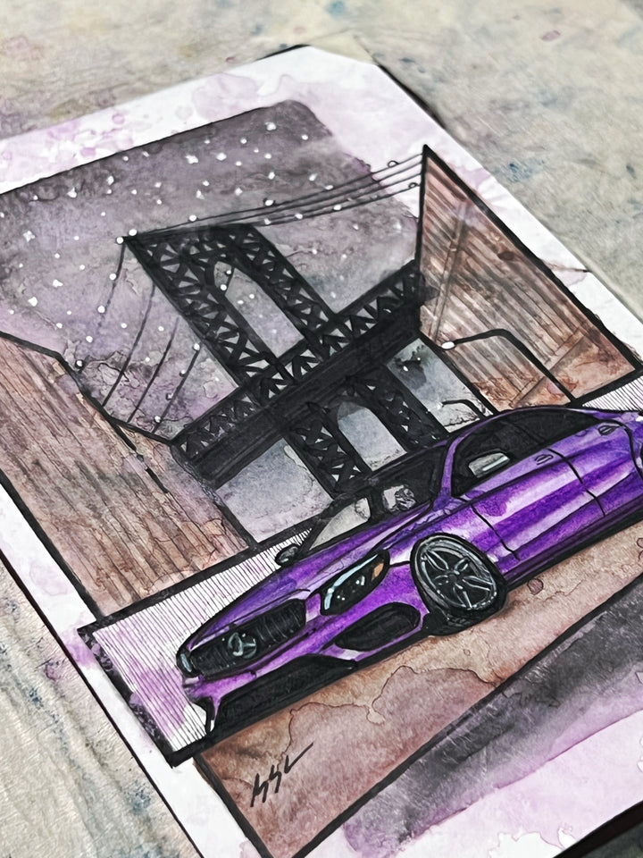 Inspiration from @sli.im_’s C63amg | Handmade Artwork