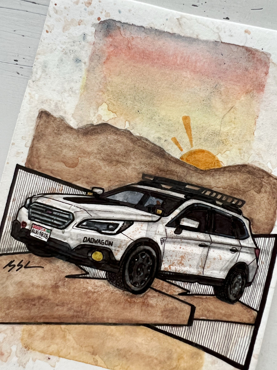 Inspiration from @wi_dadwagon’s Outback| Handmade Artwork