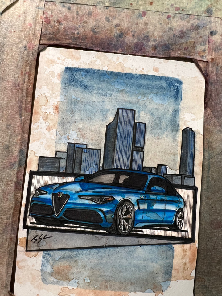 Inspiration from @lane_swtch’s Giulia | Handmade Artwork