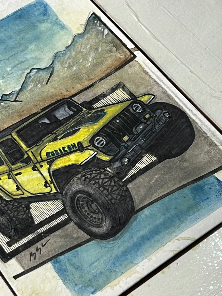 Inspiration from @sluglife4x4’s Wrangler 4xe | Handmade Artwork