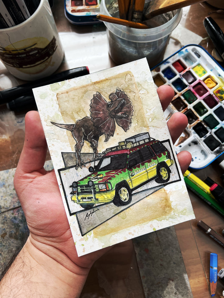 Inspiration from @jurassic_swiss’s Explorer / Handmade Artwork