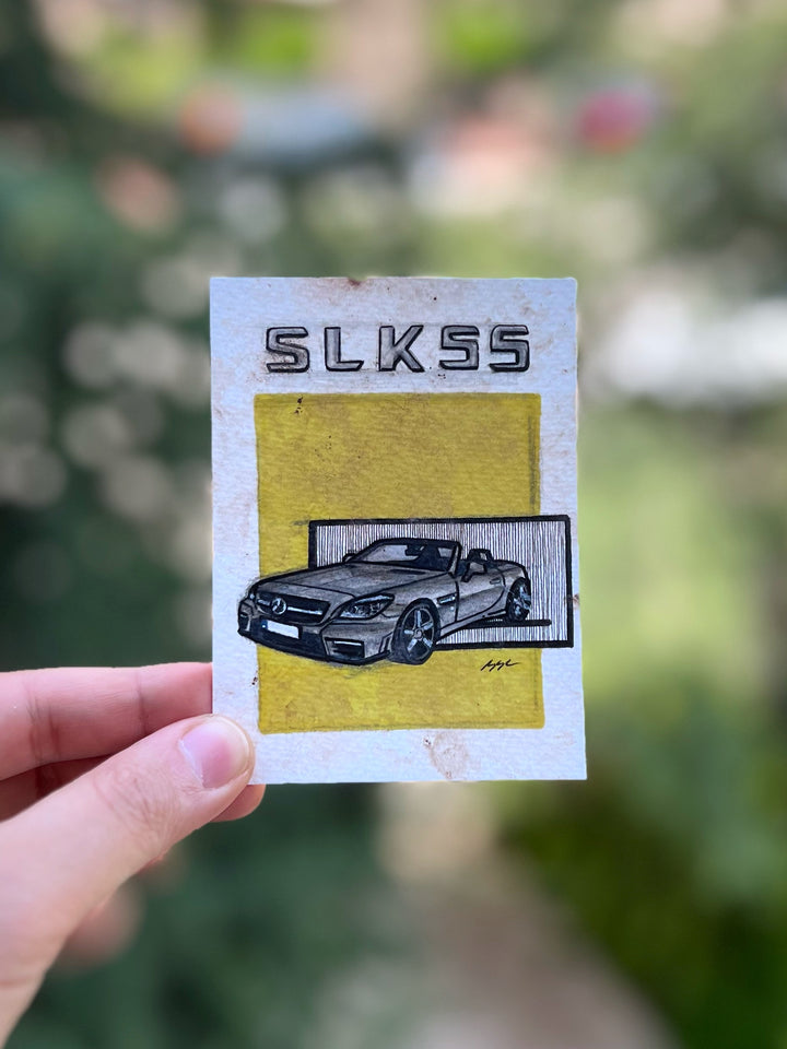 Inspiration from @mpmuench’s SLK55 AMG | Handmade Artwork