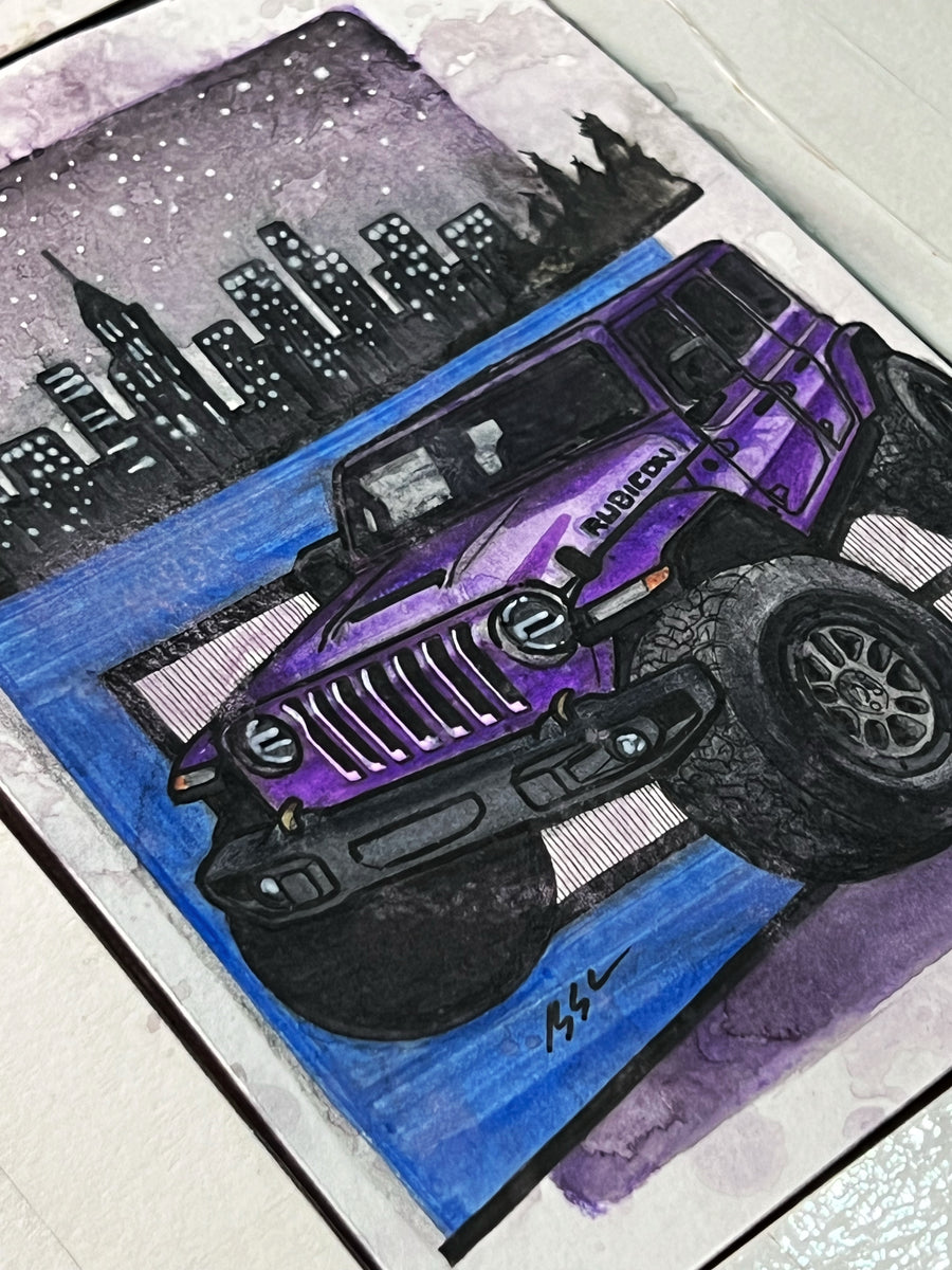 Inspiration from @392jeepher’s Jeep| Handmade Artwork