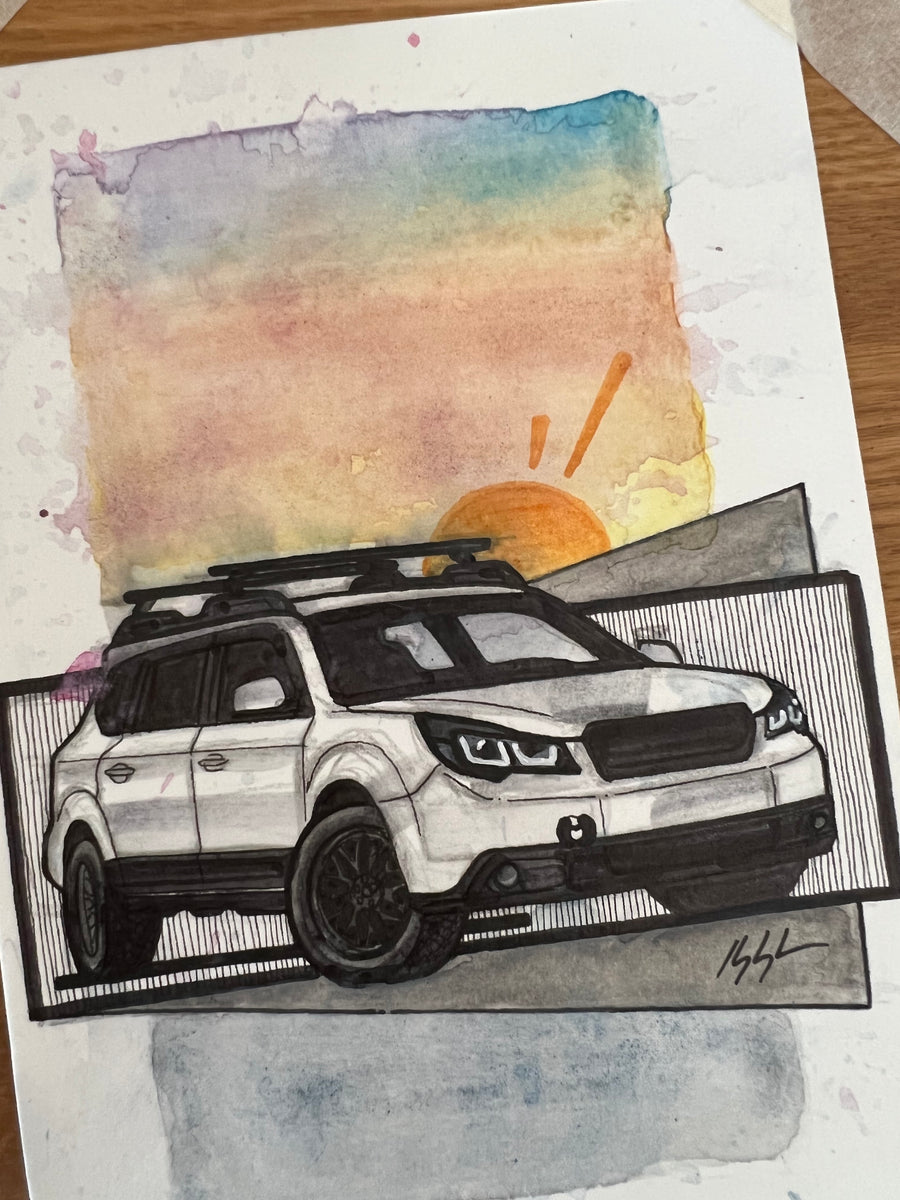 Inspiration from @rhinothesubie’s Outback| Handmade Artwork