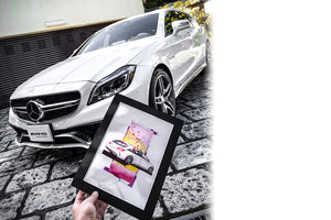 BESPOKE Handmade ARTWORK For Your Car (A5-A4-A3-A2-A1 and A0 Size)